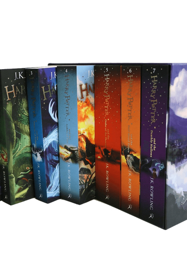 Harry Potter The Complete Collection 7 Books Set Collection J K Rowling