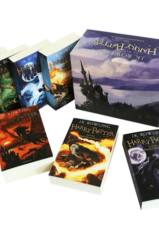 Harry Potter The Complete Collection 7 Books Set Collection J K Rowling